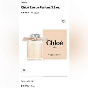 Chloe Eau De Parfum 3.3